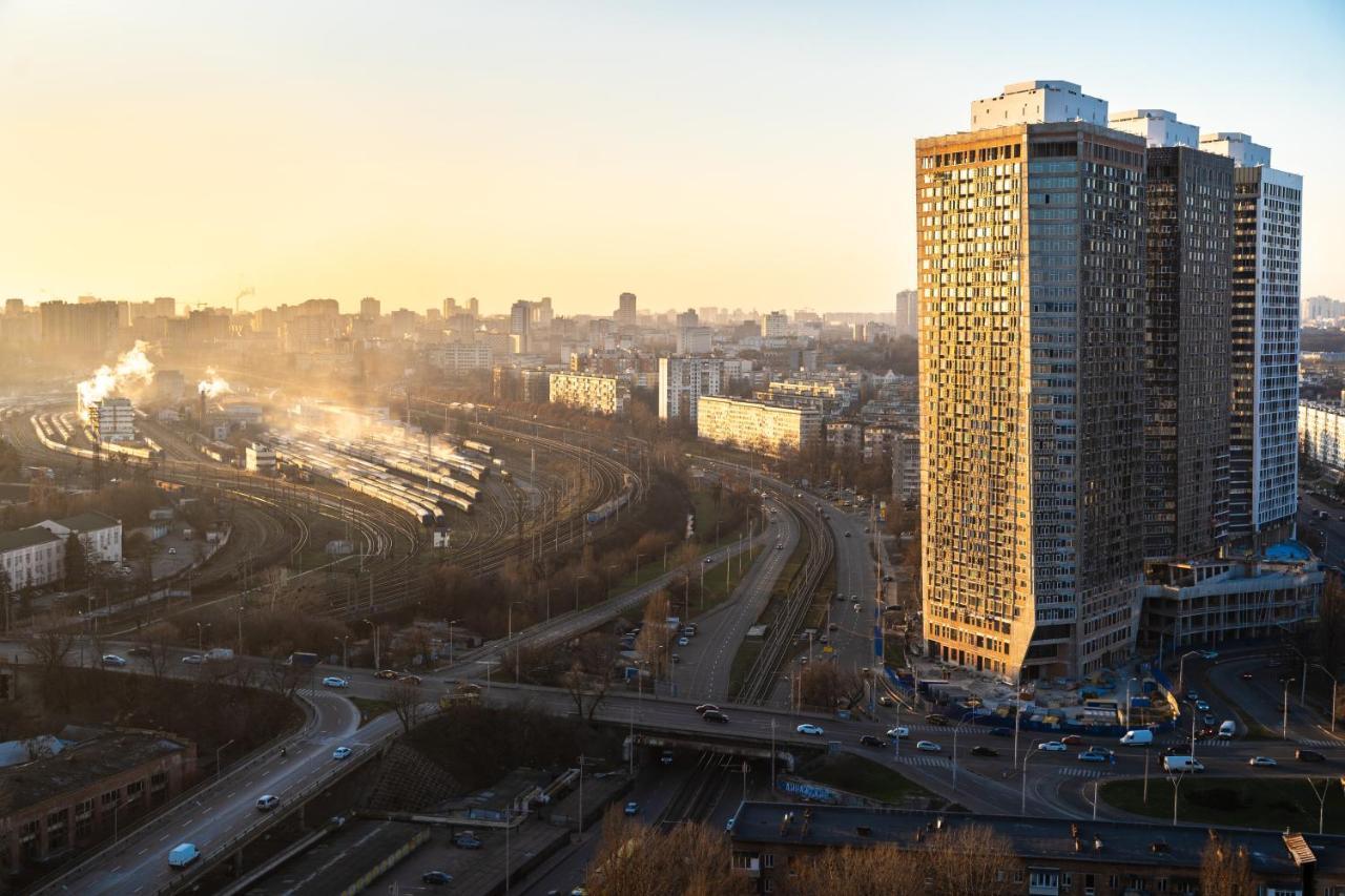 Victory-21 Luxury Apartment Center Kijev Kültér fotó